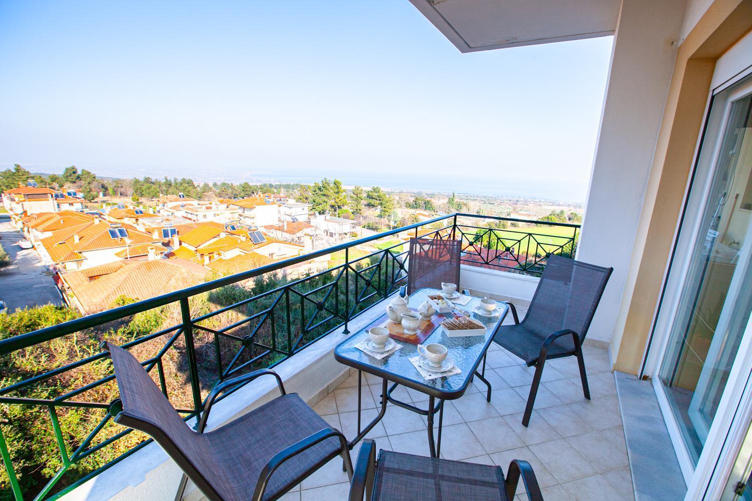 Rodon Apartment With Great View, Sauna And Jacuzzi Litochoro Exterior foto